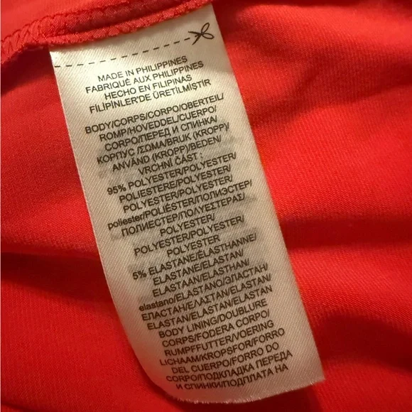 Lauren Ralph Lauren Red Floral Petite Dress 8P - Picture 5 of 5